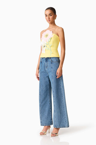 STRAPLESS TOP