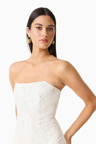 STRAPLESS DRESS