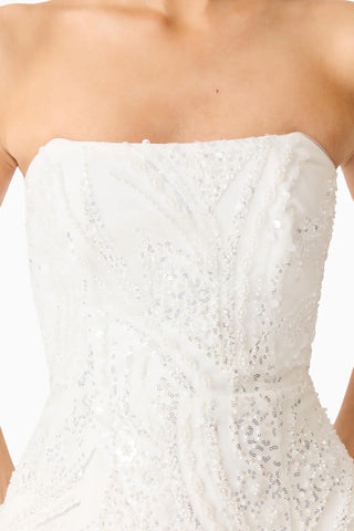 STRAPLESS DRESS