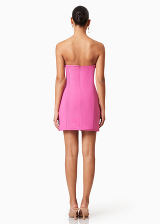 STRAPLESS MINI DRESS