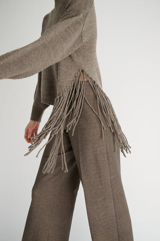 ROUND NECK PULLOVER