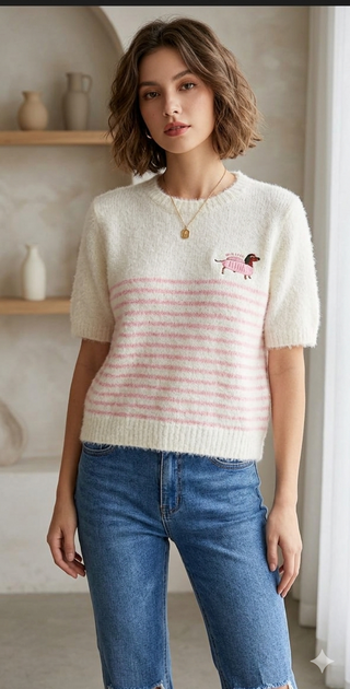 ROUND NECK PULLOVER