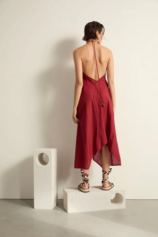 HALTERNECK DRESS