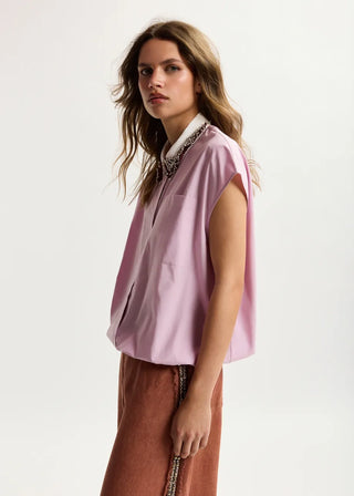 SLEEVELESS SHIRT