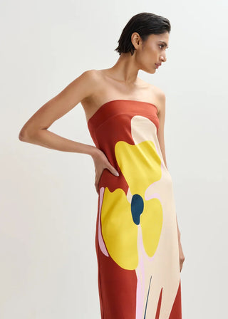 STRAPLESS DRESS