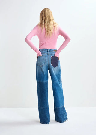 WIDE LEG JEANS