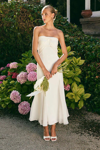 STRAPLESS DRESS