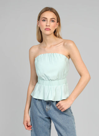 STRAPLESS TOP