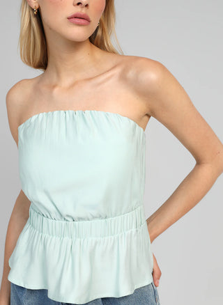 STRAPLESS TOP