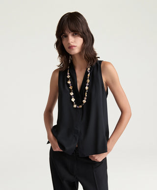 SLEEVELESS SHIRT