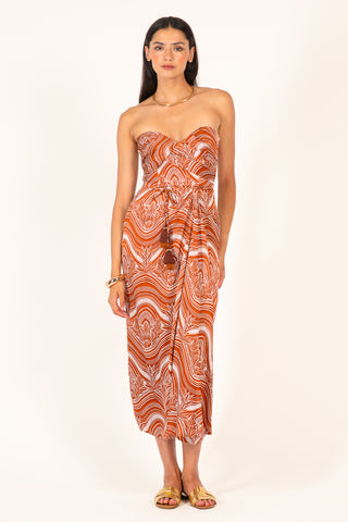 STRAPLESS DRESS