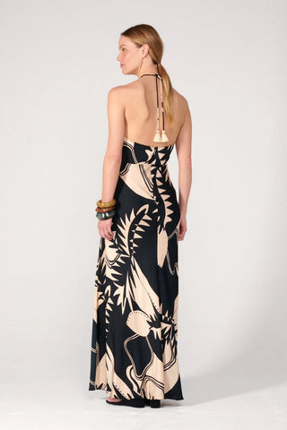 HALTERNECK DRESS