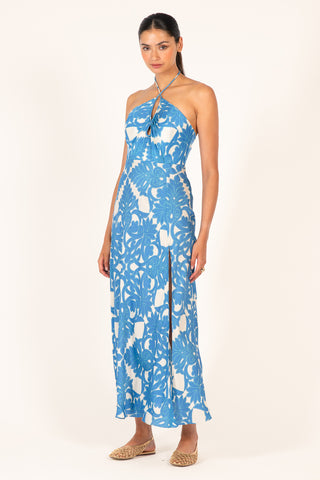 HALTERNECK DRESS