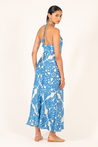 HALTERNECK DRESS