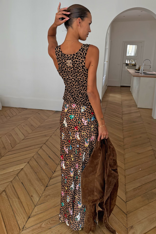 SATIN MAXI SKIRT