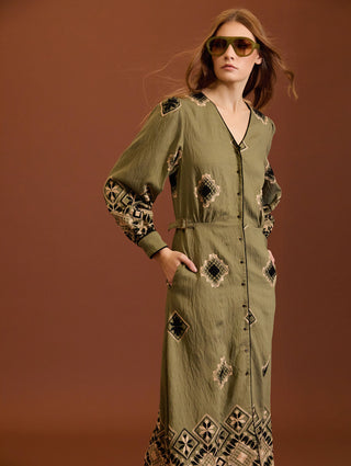 SHIRT DRESS