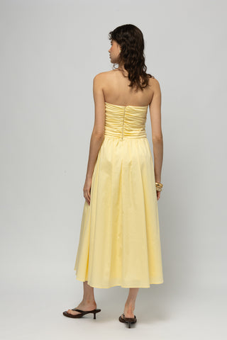 STRAPLESS DRESS