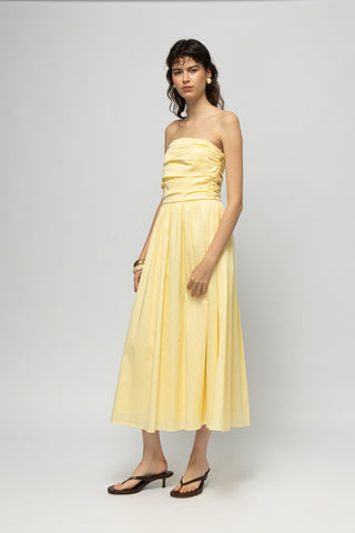 STRAPLESS DRESS