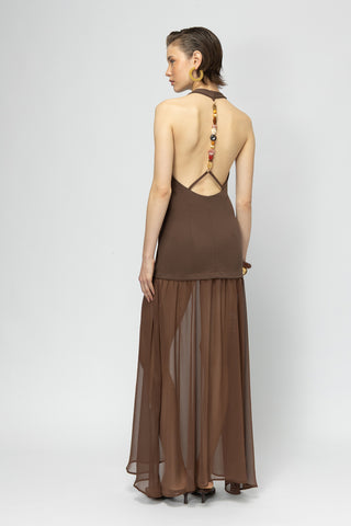 HALTERNECK DRESS