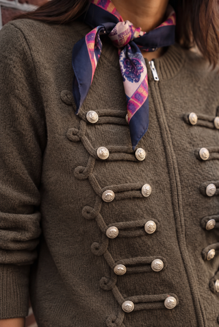 ZIP UP CARDIGAN
