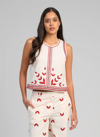 SLEEVELESS TOP