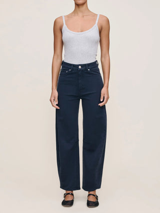 CROPPED BARREL JEANS