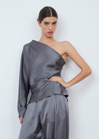 ONE SHOULDER TOP