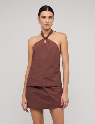HALTER NECK TOP