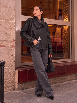 FUNNEL NECK JACKET