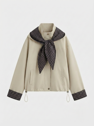 FUNNEL NECK JACKET