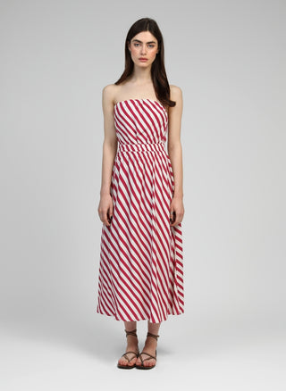 STRAPLESS DRESS