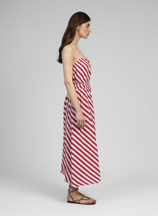 STRAPLESS DRESS
