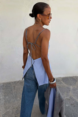OPEN BACK TOP
