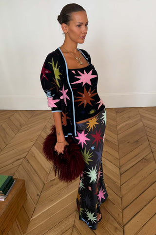 SATIN MAXI SKIRT