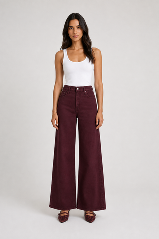WIDE STRAIGHT JEANS