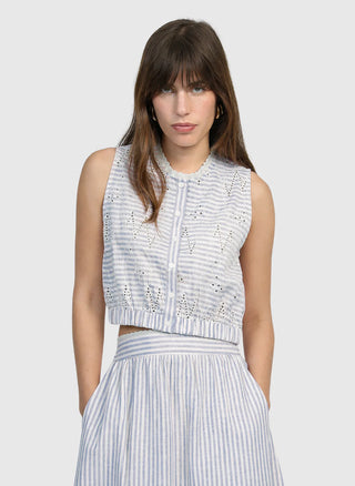 SLEEVELESS TOP