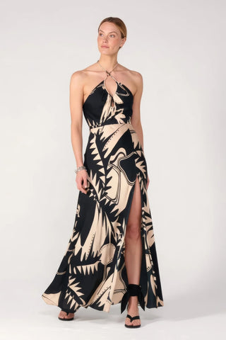 HALTERNECK DRESS